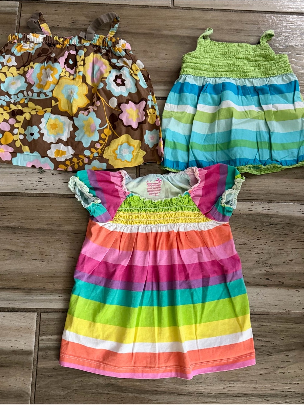 Toddler girls summer tops